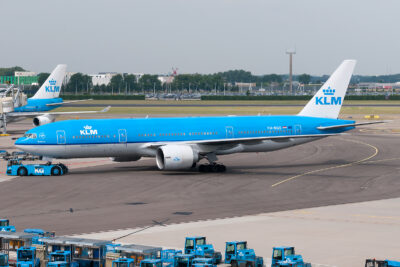 KLM 772 PH-BQE AMS 180813
