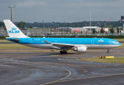 KLM A332 PH-AOI AMS 180813