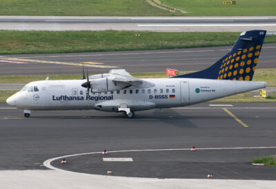 LufthansaRegional ATR42 D-BSSS DUS 140509