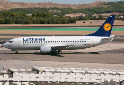 Lufthansa 733 D-ABXN MAD 101011