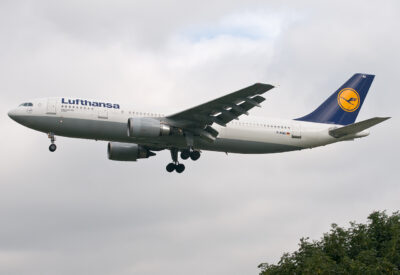 Lufthansa A300 D-AIAU LHR 130908