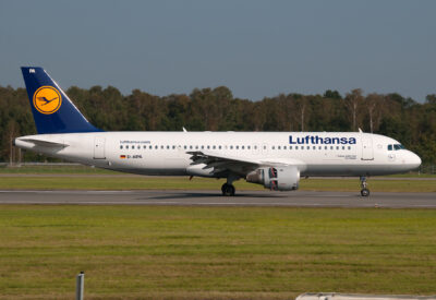 Lufthansa A320 D-AIPA HAM 250911