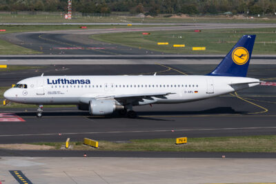 Lufthansa A320 D-AIPL DUS 290918