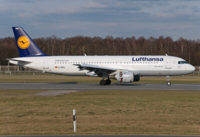 Lufthansa A320 D-AIPU HAM 220310