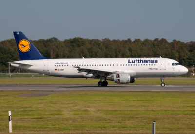 Lufthansa A320 D-AIQF HAM 250911