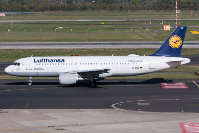 Lufthansa A320 D-AIZD DUS 290918