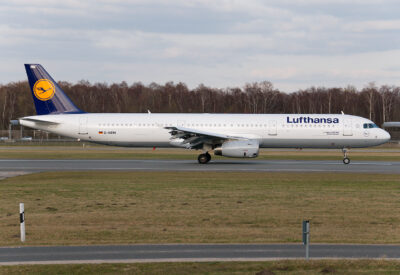Lufthansa A321 D-AIRN HAM 220310