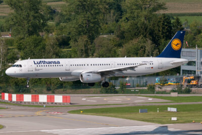 Lufthansa A321 D-AISP ZRH 200817