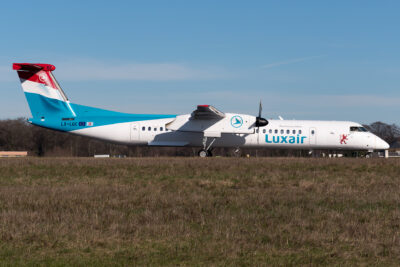 Luxair Dash8-Q400 LX-LQC LUX 210319