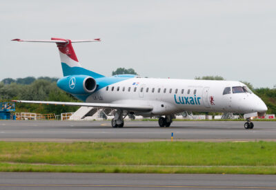 Luxair ERJ145 LX-LGI CDG 040713