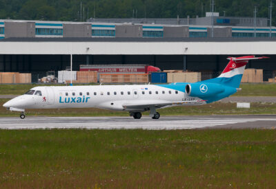 Luxair ERJ145 LX-LGY LUX 250515