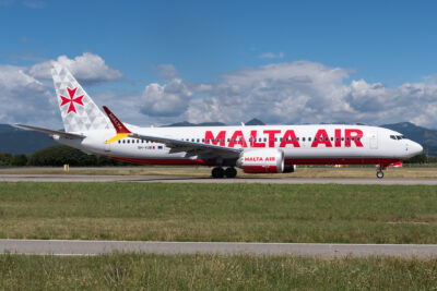 MaltaAir B38M 9H-VUB BGY 290821a