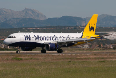 Monarch A320 G-MRJK PMI 130512