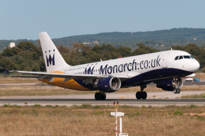 Monarch A320 G-OZBB PMI 120512