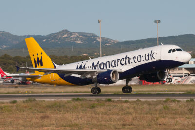 Monarch A320 G-OZBK PMI 120512