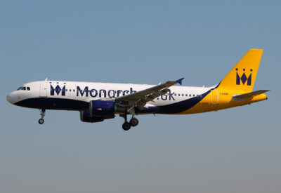 Monarch A320 G-OZBY BCN 070713