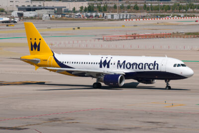 Monarch A320 G-ZBAH BCN 060713