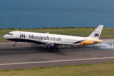 Monarch A321 G-OJEG FNC 010413
