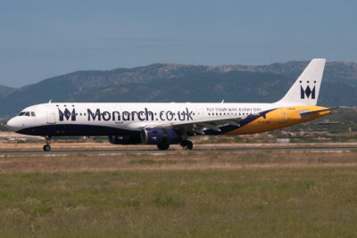 Monarch A321 G-OJEG PMI 130512