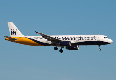 Monarch A321 G-OZBT PMI 140512