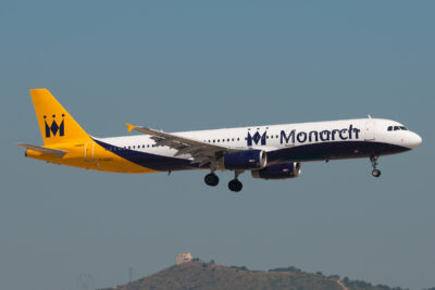 Monarch A321 G-OZBZ BCN 060713