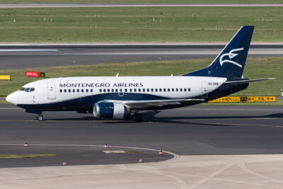 MontenegroAirlines 735 9H-OME DUS 290918