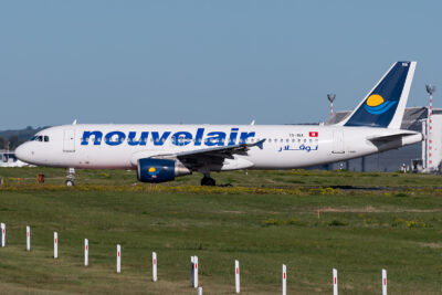 Novair A320 TS-INA DUS 290918