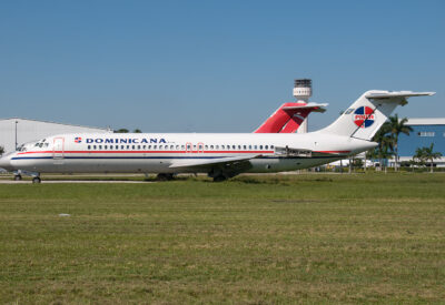 PAWADominicana DC9-31 N919RW OPF 011010