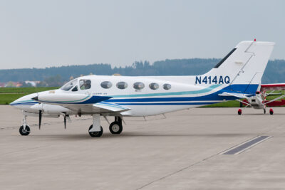 Private Cessna414 N414AQ FMM 200417