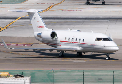 Private Learjet C-GDBF LAX 071009