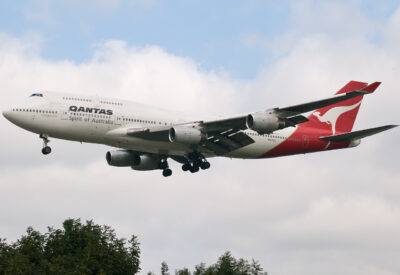 Qantas 744 VH-OJQ LHR 130908