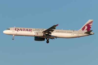 Qatar A321 A7-AIC DXB 150214