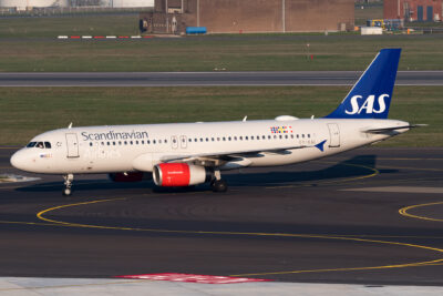 SAS A320 OY-KAL BRU 210319