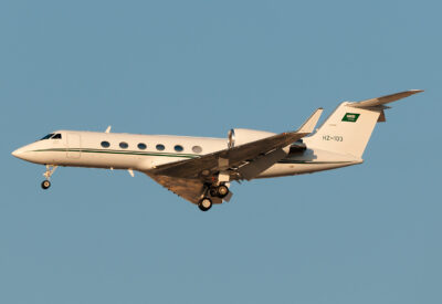 SaudiAirDefense GulfstreamIV HZ-103 DXB 150214