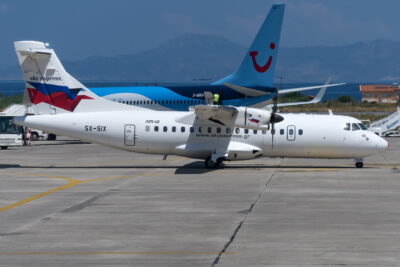SkyExpress ATR42 SX-SIX RHO 290518