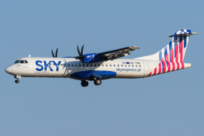 SkyExpress ATR72 SX-TNO ATH 090623a