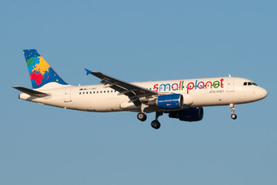 SmallPlanet A320-LY-SPF AYT 130915