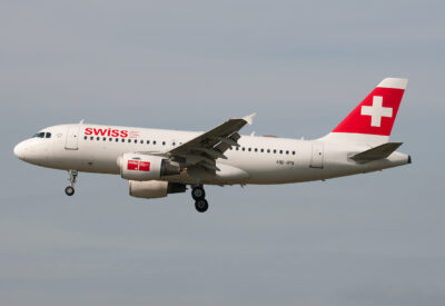 Swiss A319 HB-IPX HAM 240911