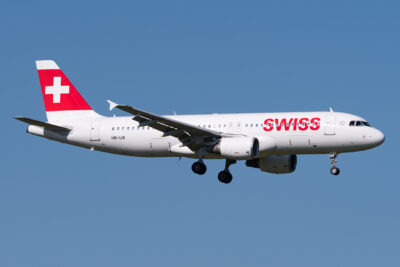 Swiss A320 HB-IJK ZRH 010921