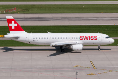 Swiss A320 HB-JLP ZRH 200817