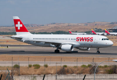 Swiss A320 HB-JLS MAD 030916