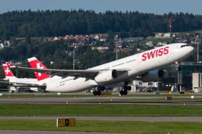 Swiss A333 HB-JHF ZRH 010921