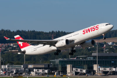 Swiss A333 HB-JHN ZRH 010921