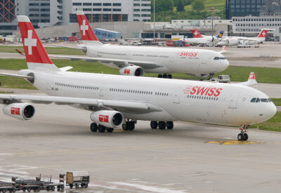 Swiss A343 HB-JMF ZRH 140510