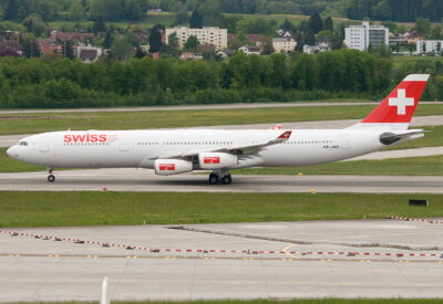 Swiss A343 HB-JMG ZRH 140510