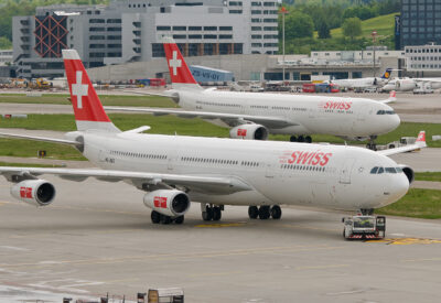 Swiss A343 HB-JMO ZRH 140510