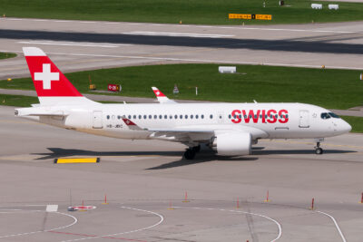 Swiss CS100 HB-JBC ZRH 200817