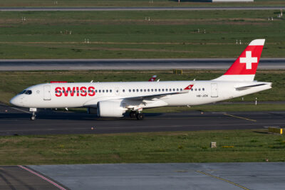 Swiss CS300 HB-JCK DUS 290918