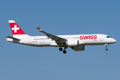 Swiss CS300 HB-JCO ZRH 010921a