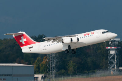 Swiss RJ85 HB-IXX GVA 261014